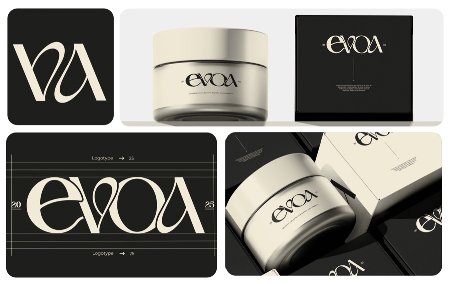 Cosmetics brand identity